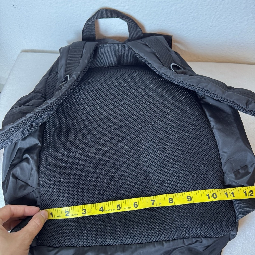 Adidas Stella McCartney Black Backpack Classic Drawstring Athletic Gym Bag - Picture 14 of 16